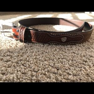 Ariat belt, size 38